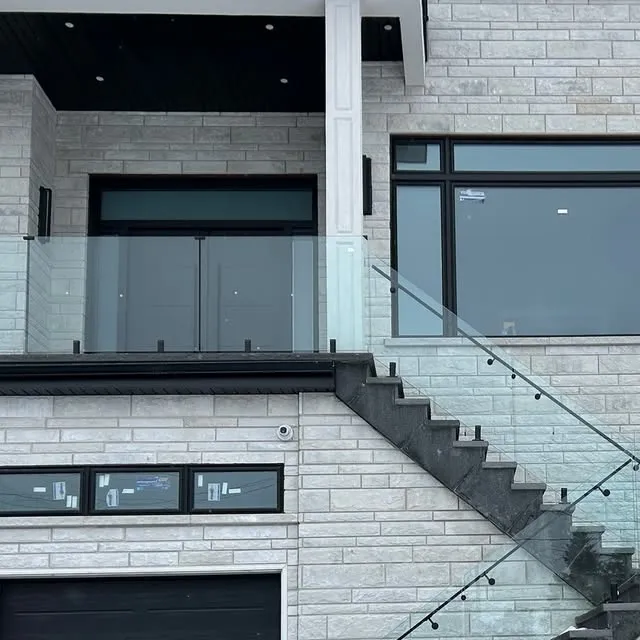 Stouffville glass railings